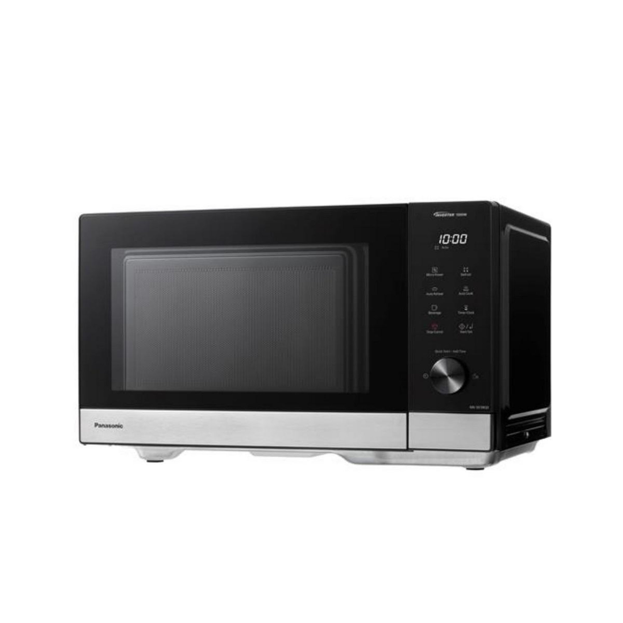 Voir la diapositive 3 : PANASONIC Micro-ondes solo  29l 1000w noir - nn-sd38qsepg