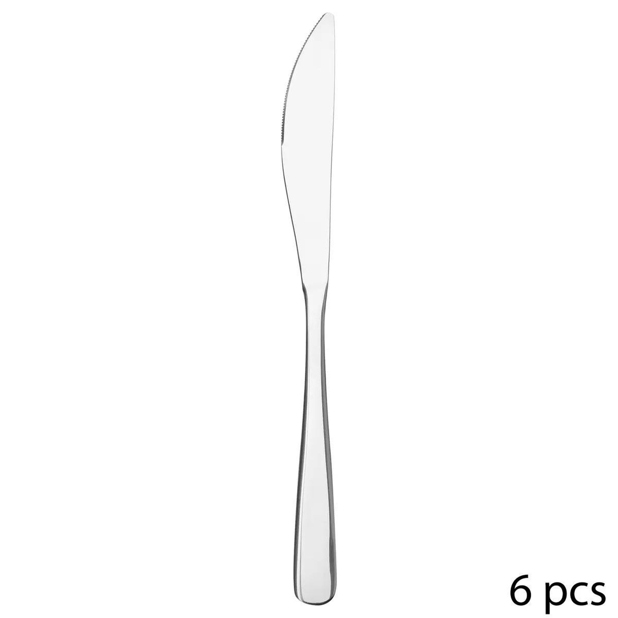 Voir la diapositive 3 : SECRET DE GOURMET Ménagère inox 24 pièces  mésa  23cm argent