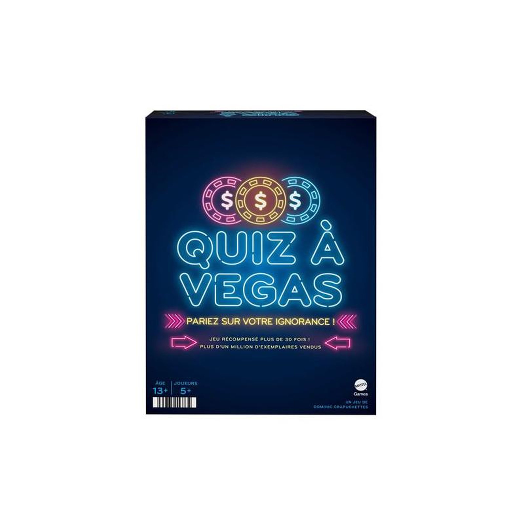MATTEL Jeu d ambiance Mattel Quiz à Vegas