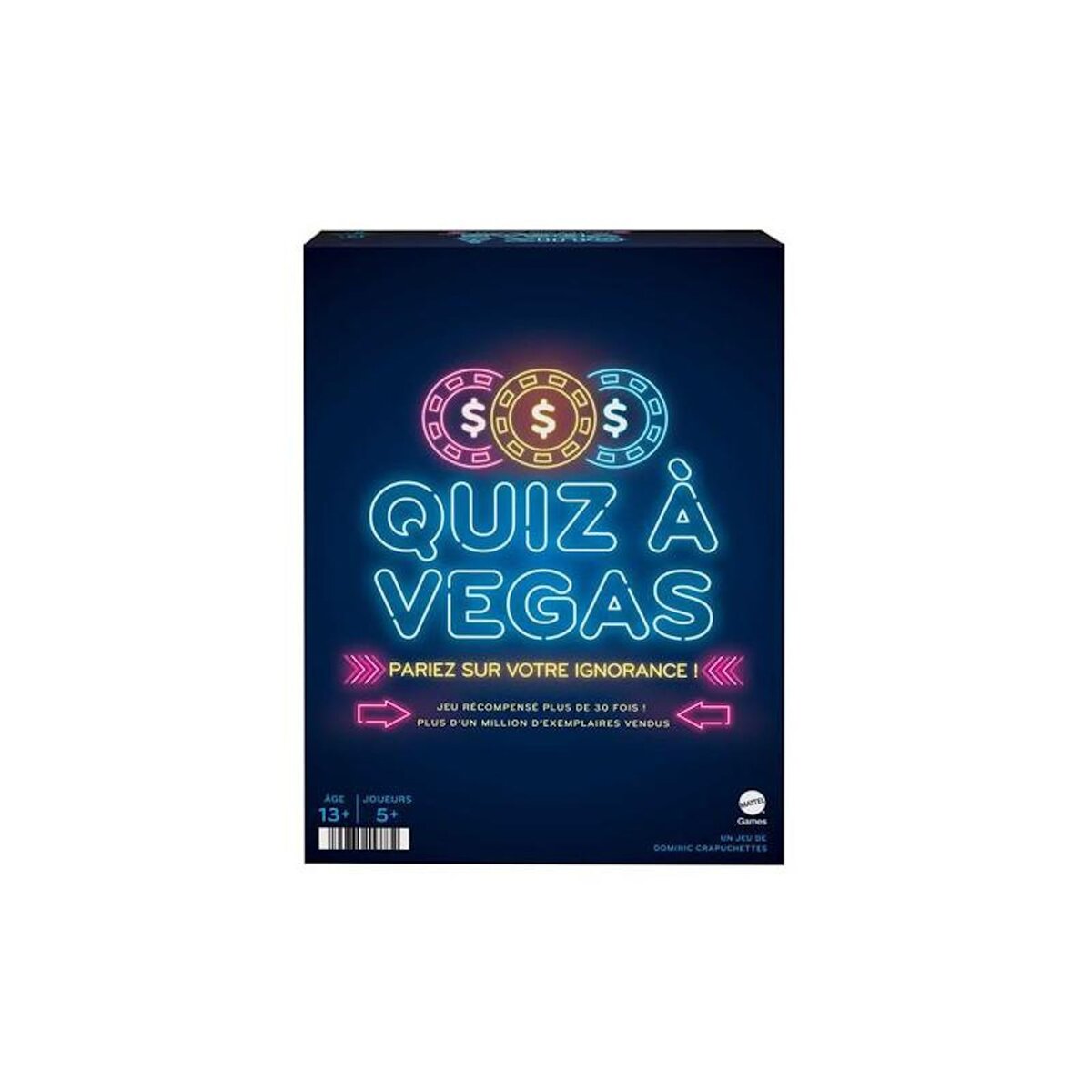 MATTEL Jeu d ambiance Mattel Quiz à Vegas