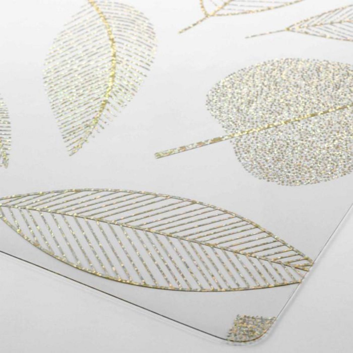 Paris Prix Set de Table Imprimé  Feuillette  30x45cm Or