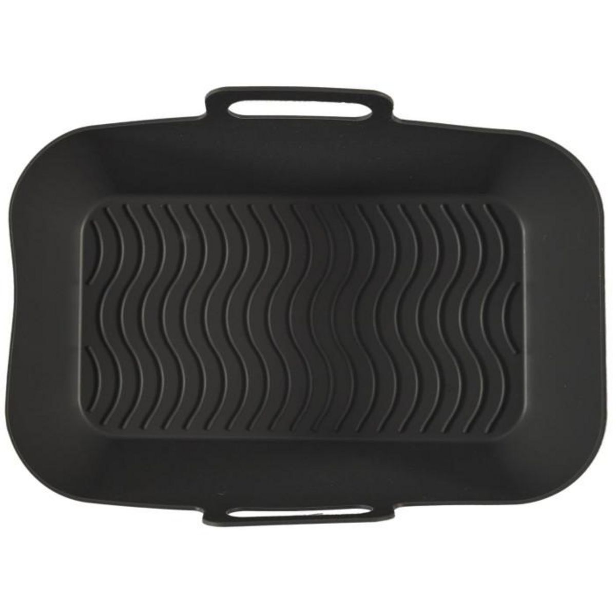 Paris Prix Moule Cuisson en Silicone  Air Fryer  19cm Noir