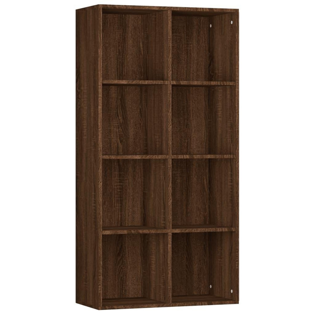 VIDAXL Bibliotheque/Buffet Chene marron 66x30x130 cm Bois d'ingenierie