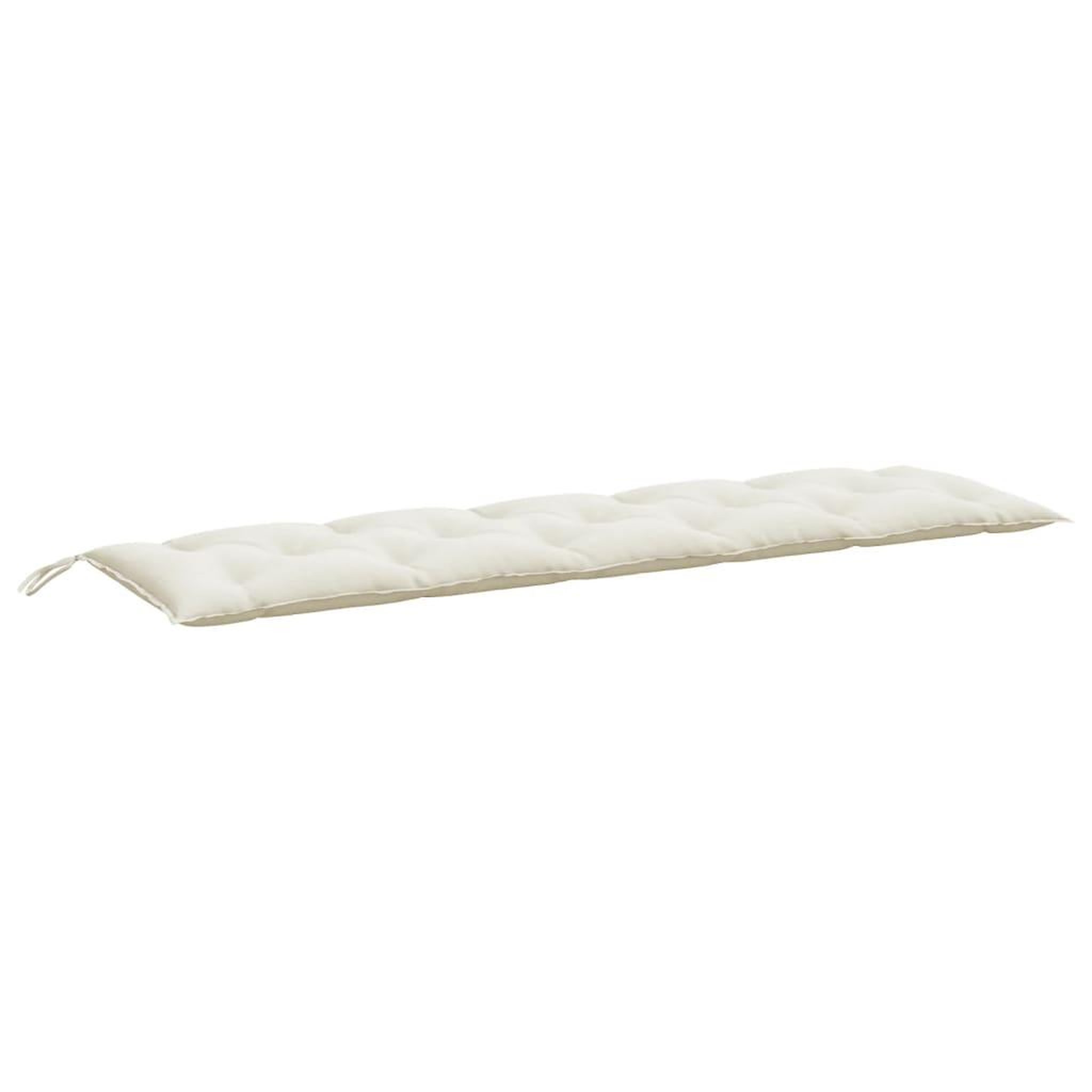 Voir la diapositive 2 : VIDAXL Coussin de banc de jardin creme melange 180x50x7 cm tissu