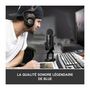 Voir la diapositive 2 : Logitech Microphone USB - Blue Yeti - Pour Enregistrement, Streaming, Gaming, Podcast sur PC ou Mac - Noir