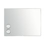 Wenko Boîte à clés magnétique Miroir - 20 x 15 cm - Transparent