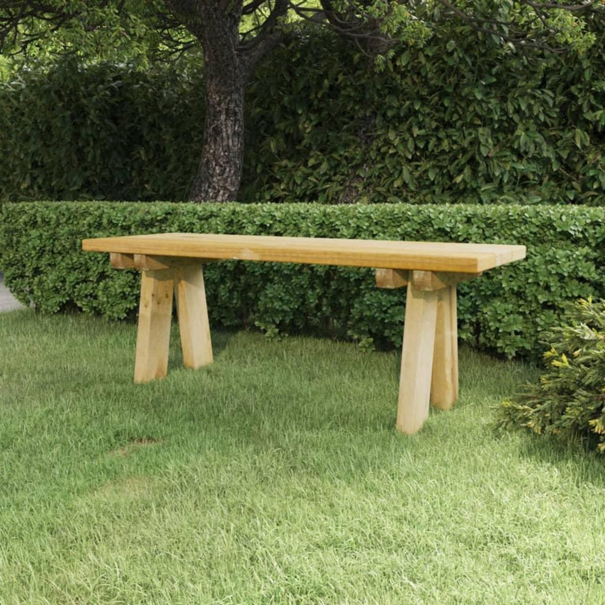 VIDAXL Banc de jardin 110 cm bois de pin massif impregne