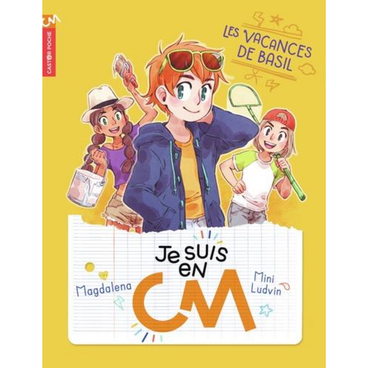 JE SUIS EN CM TOME 2 : LES VACANCES DE BASIL, Magdalena