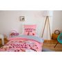 Voir la diapositive 3 : COTE DECO Parure de lit enfant Groovy vibes - 100% microfibre 72g/m² - 140 x 200 cm