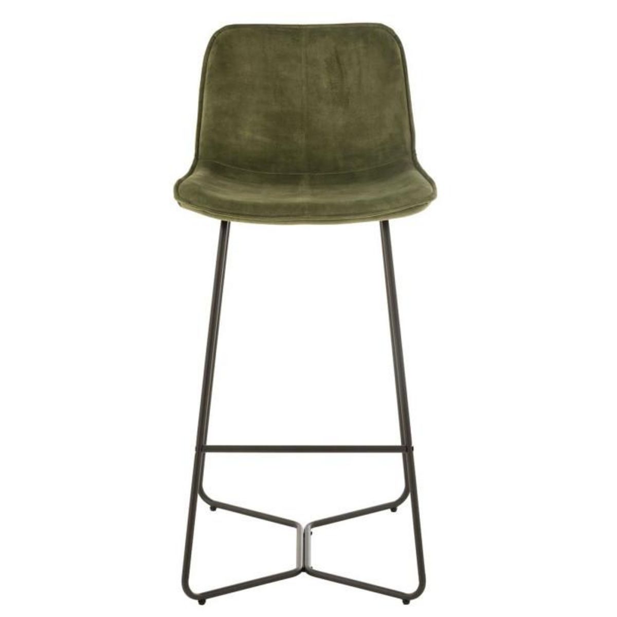 Paris Prix Chaise de Bar Design  Laurent  103cm Vert