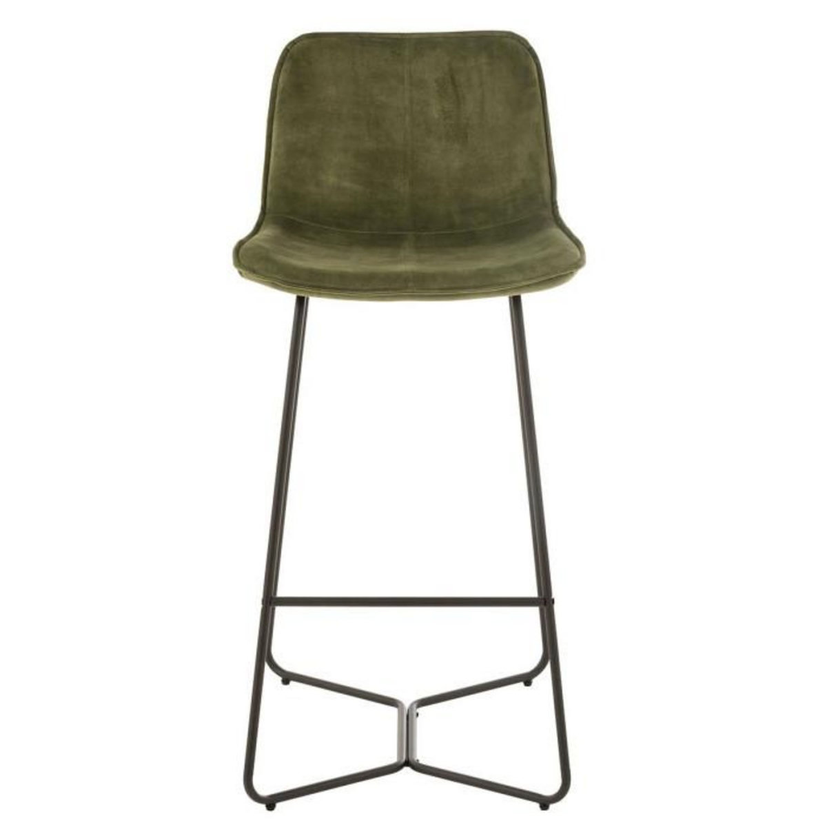 Paris Prix Chaise de Bar Design  Laurent  103cm Vert