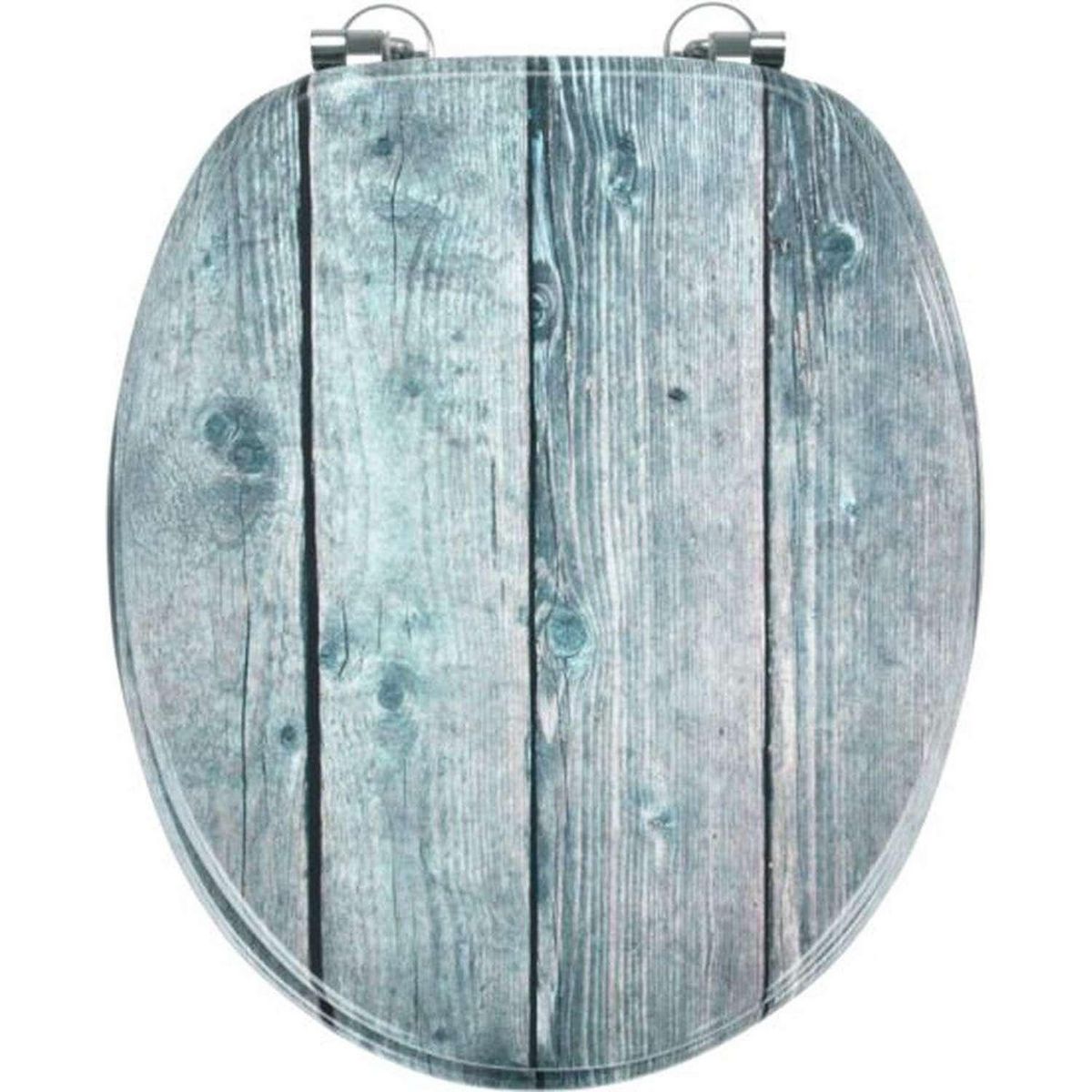 Wenko Abattant WC planche - Gris