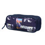 Voir la diapositive 2 : Bagtrotter BAGTROTTER Trousse scolaire 2 compartiments Offshore City Ville Bleue