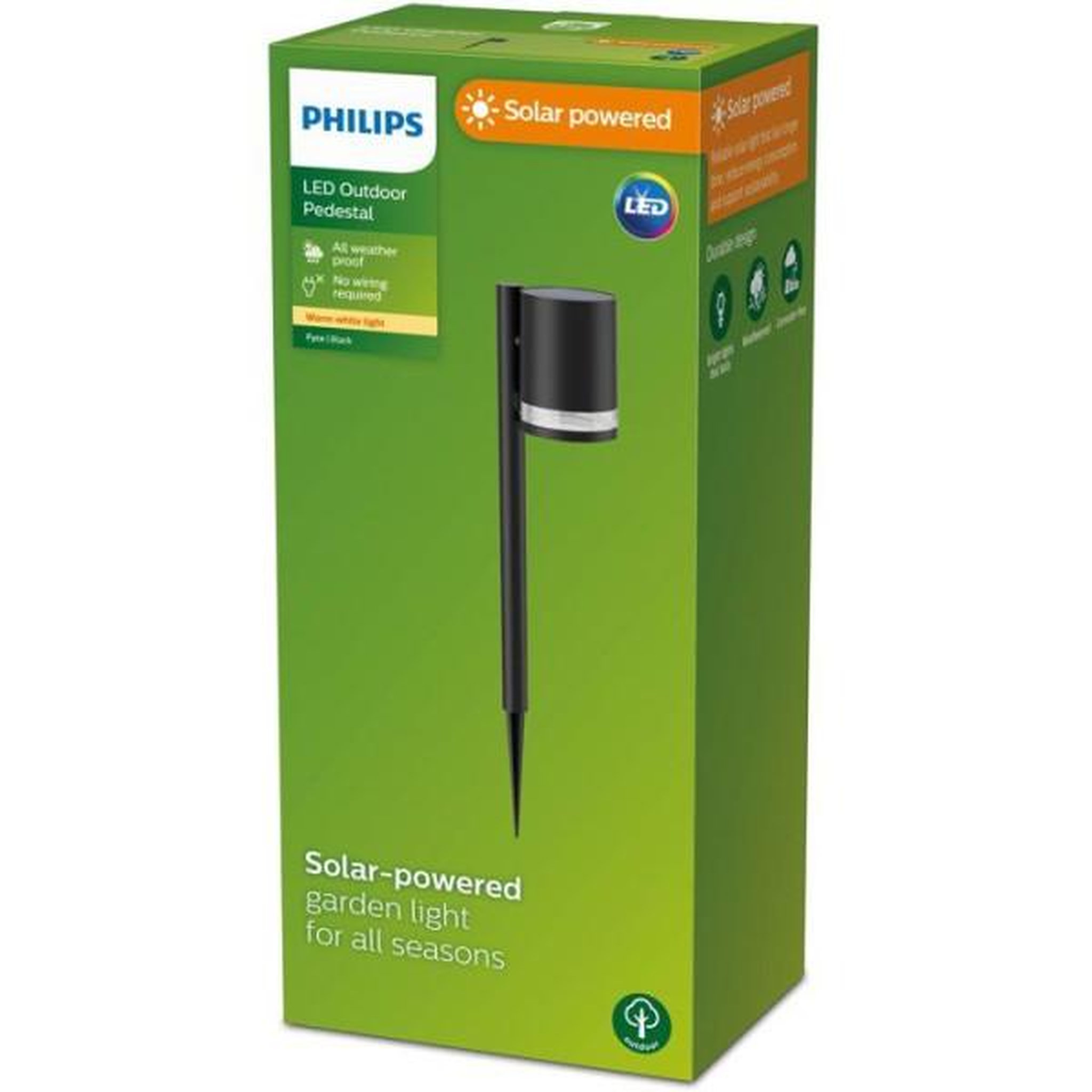 Voir la diapositive 6 : Philips Borne lumineuse sur poteau - PHILIPS - Fyce - Noir