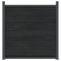 Voir la diapositive 5 : VIDAXL Panneau de cloture gris 173x186 cm WPC