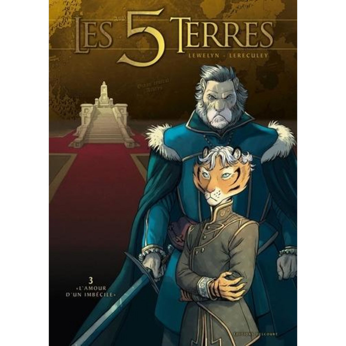 LES 5 TERRES : CYCLE I - ANGLEON TOME 3 : L'AMOUR D'UN IMBECILE, Lewelyn