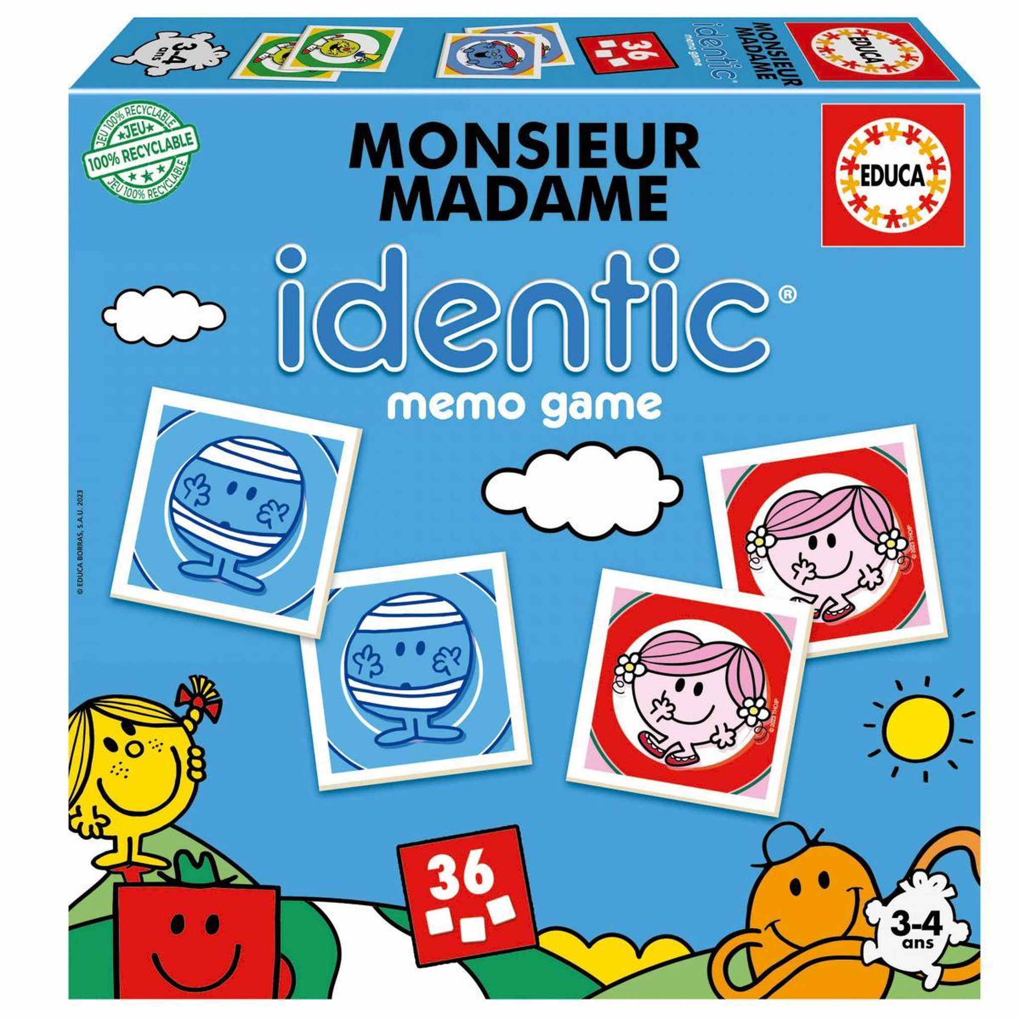 EDUCA Identic memo Monsieur Madame