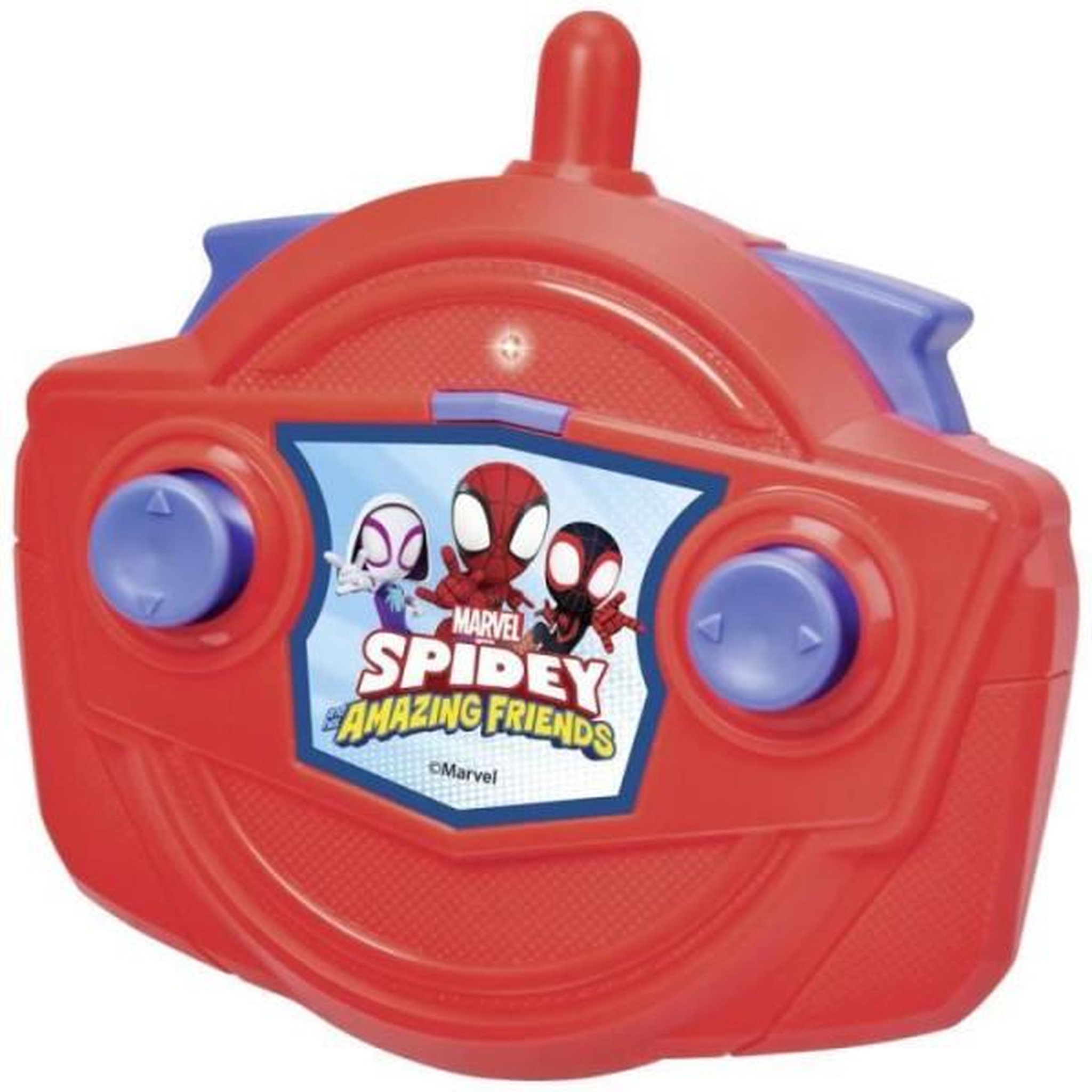 Voir la diapositive 3 : SIMBA.DICKIE.GROUP Spidey - voiture radiocommandée - 27cm - fonction turbo - batterie rechargeable par cable usb