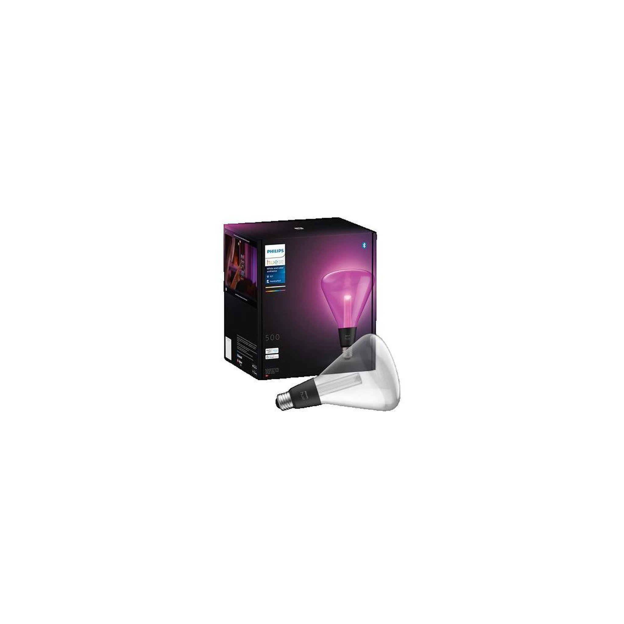 PHILIPS HUE Ampoule intelligente Philips Hue Lightguide Triangle transparent