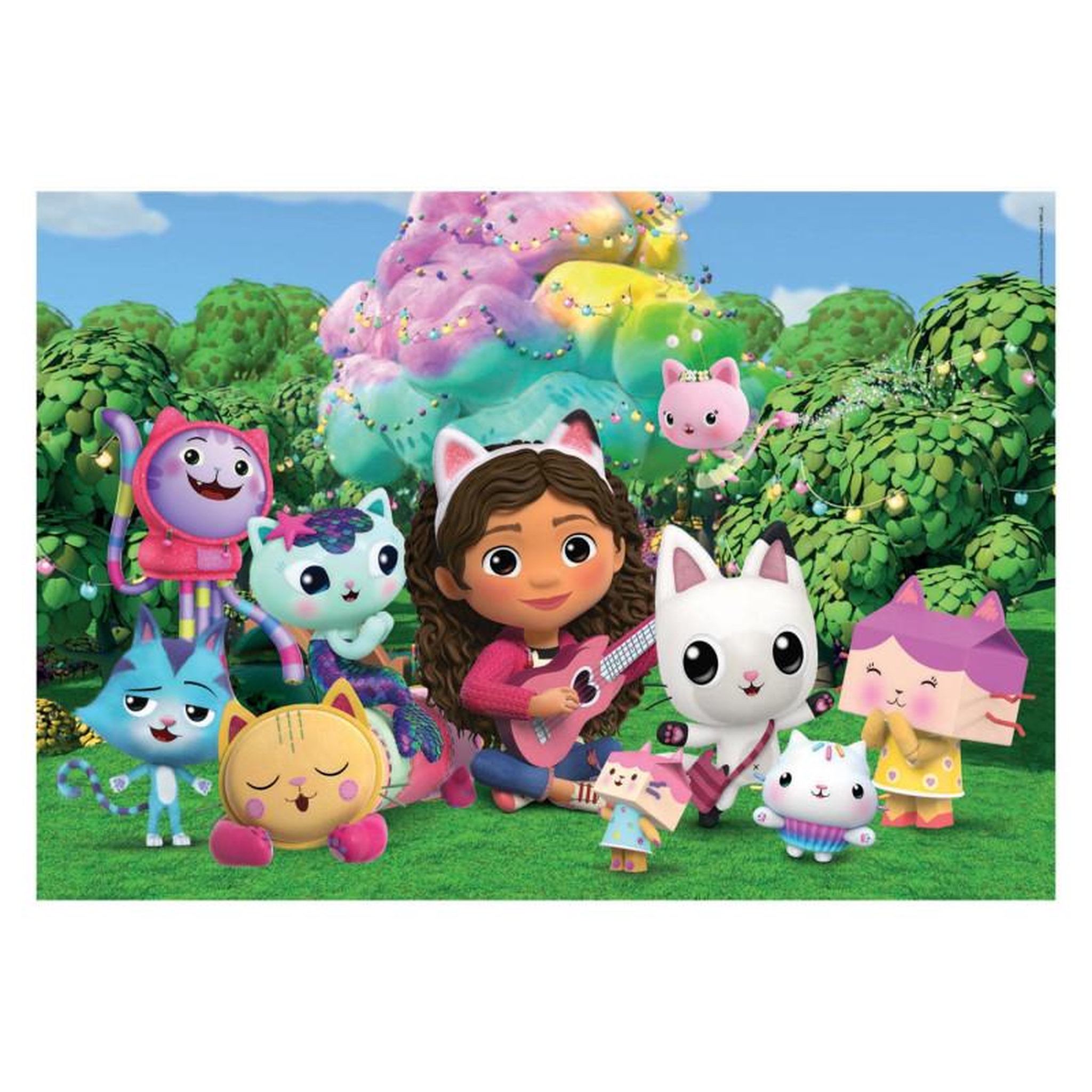 Voir la diapositive 2 : CLEMENTONI Puzzle Clementoni Gabby's Dollhouse 24 pièces Maxi
