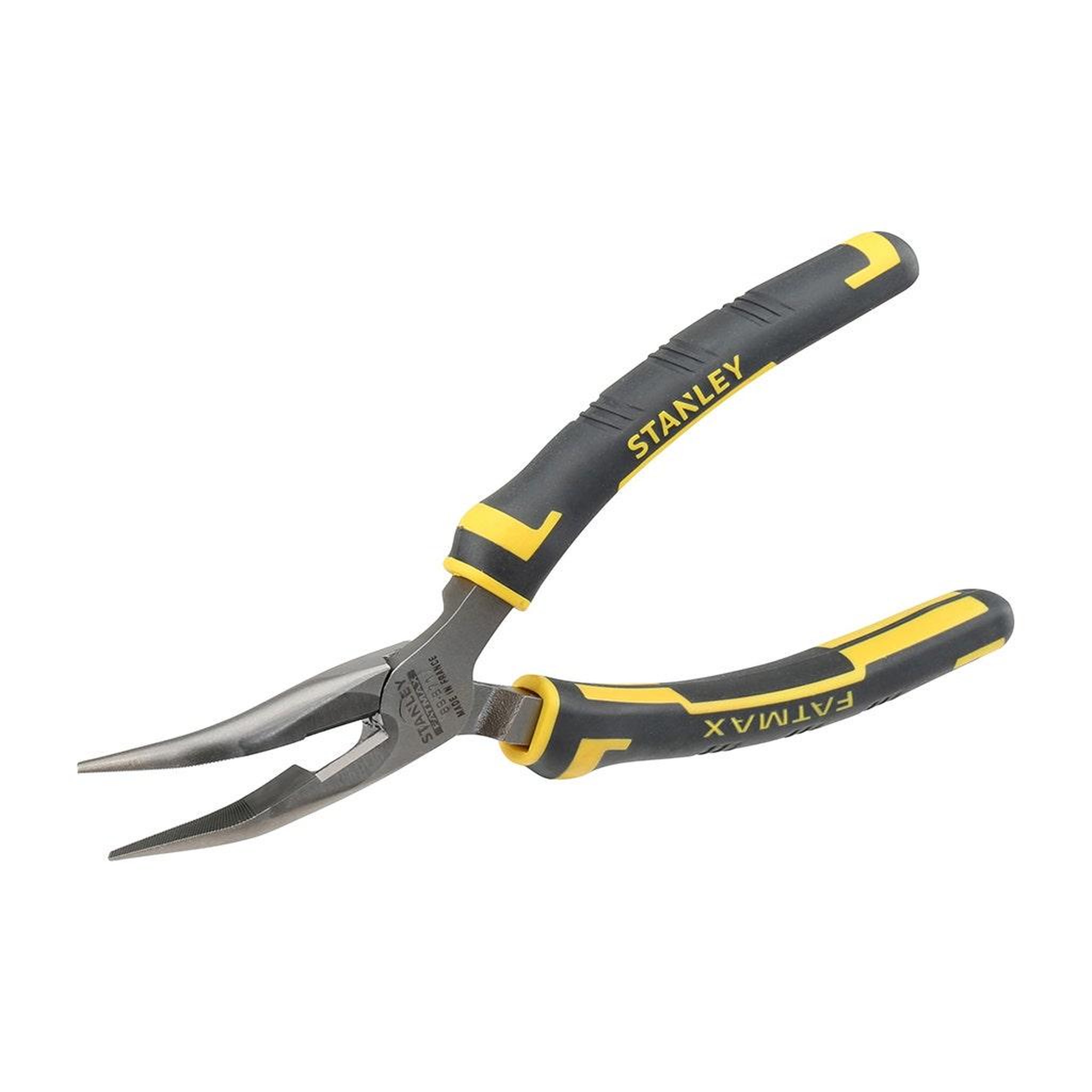 Stanley Pince à becs 1/2 ronds longs coudés fatmax