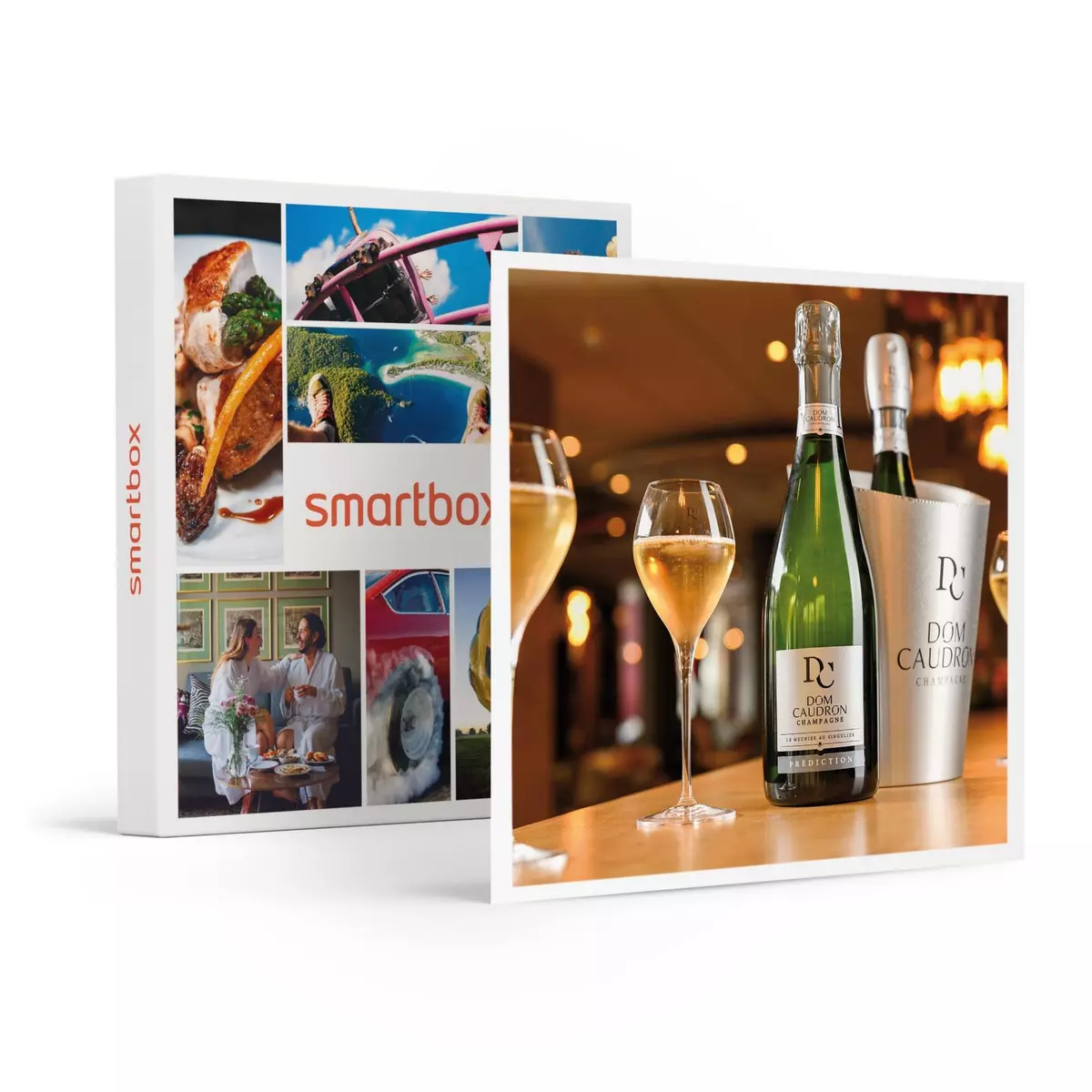 Smartbox Dégustation de champagnes et visite en famille près de Reims - Coffret Cadeau Gastronomie