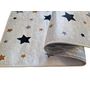 Voir la diapositive 3 : MANI TEXTILE Tapis enfant Etoile 80 x 150 cm - Ecru