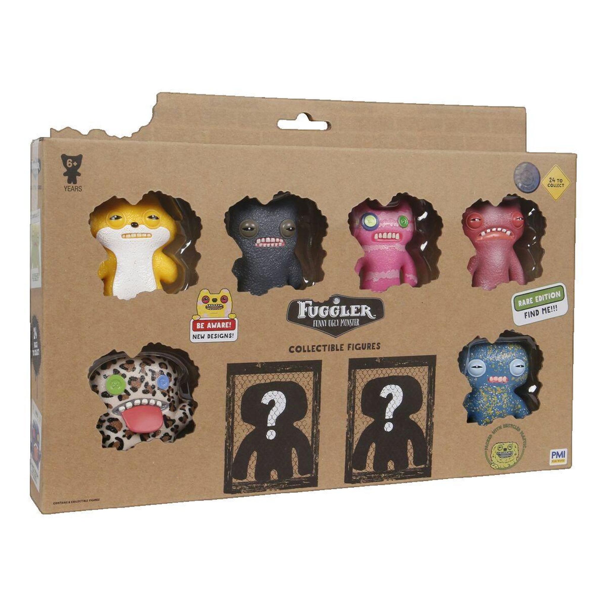Voir la diapositive 1 : Figurines Kids-world FUGGLER LIMITÉE ÉDITION 1.5 - 8 figurines collectives