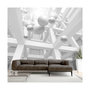 Voir la diapositive 1 : Paris Prix Papier Peint  White Enclave
