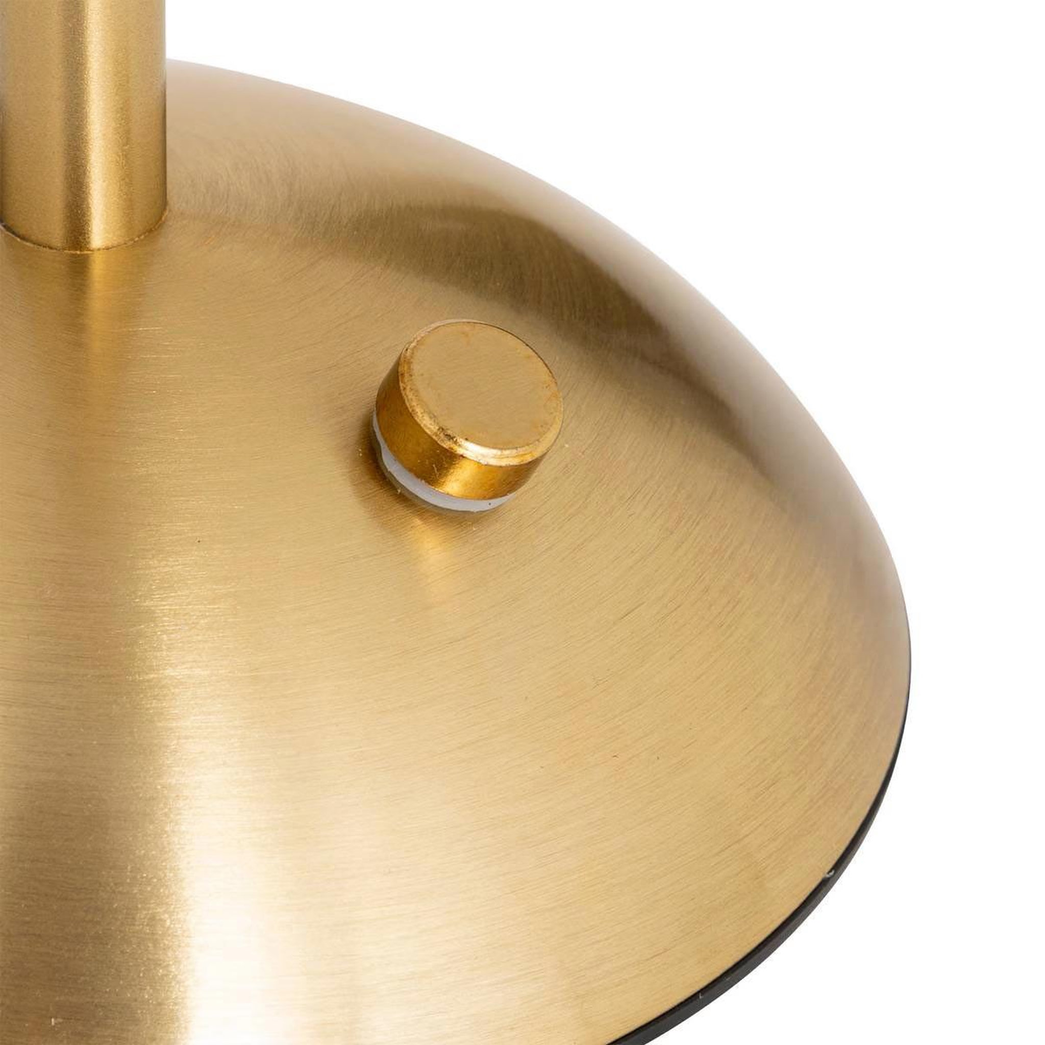 Voir la diapositive 2 : ATMOSPHERA Lampe à poser tactile à led  aneth  30cm doré