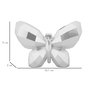 Voir la diapositive 6 : Paris Prix Vase Design en Résine  Butterfly  22cm Argent
