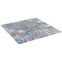 Voir la diapositive 3 : VIDAXL Carreaux mosaïque 11 pcs Gris et bleu 30x30 cm Verre