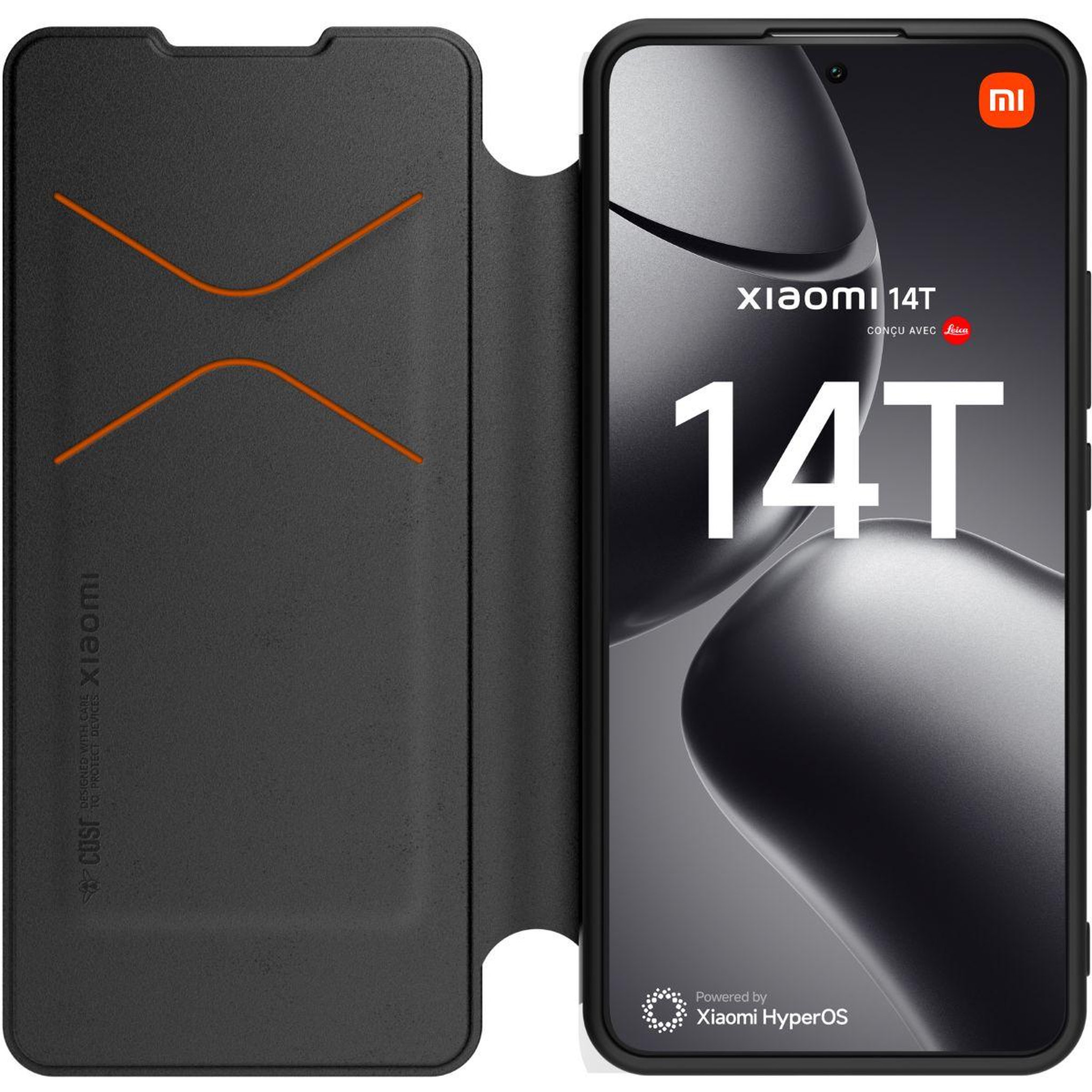 Voir la diapositive 5 : MADE FOR XIAOMI Etui avec cordon xiaomi 14t premium noir