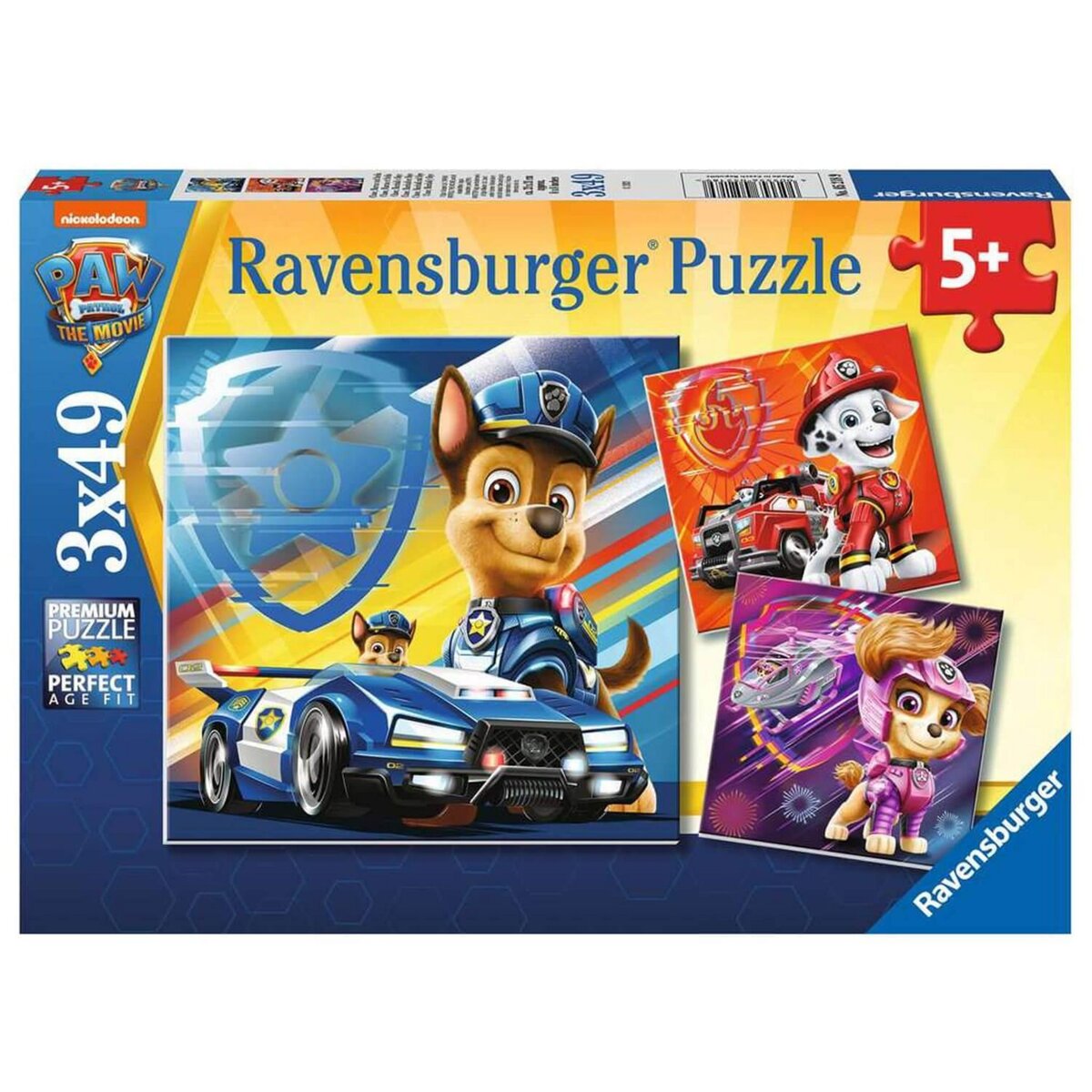 Puzzle 2 x 20 pièces : Pat' Patrouille (Paw Patrol) - Jeux et