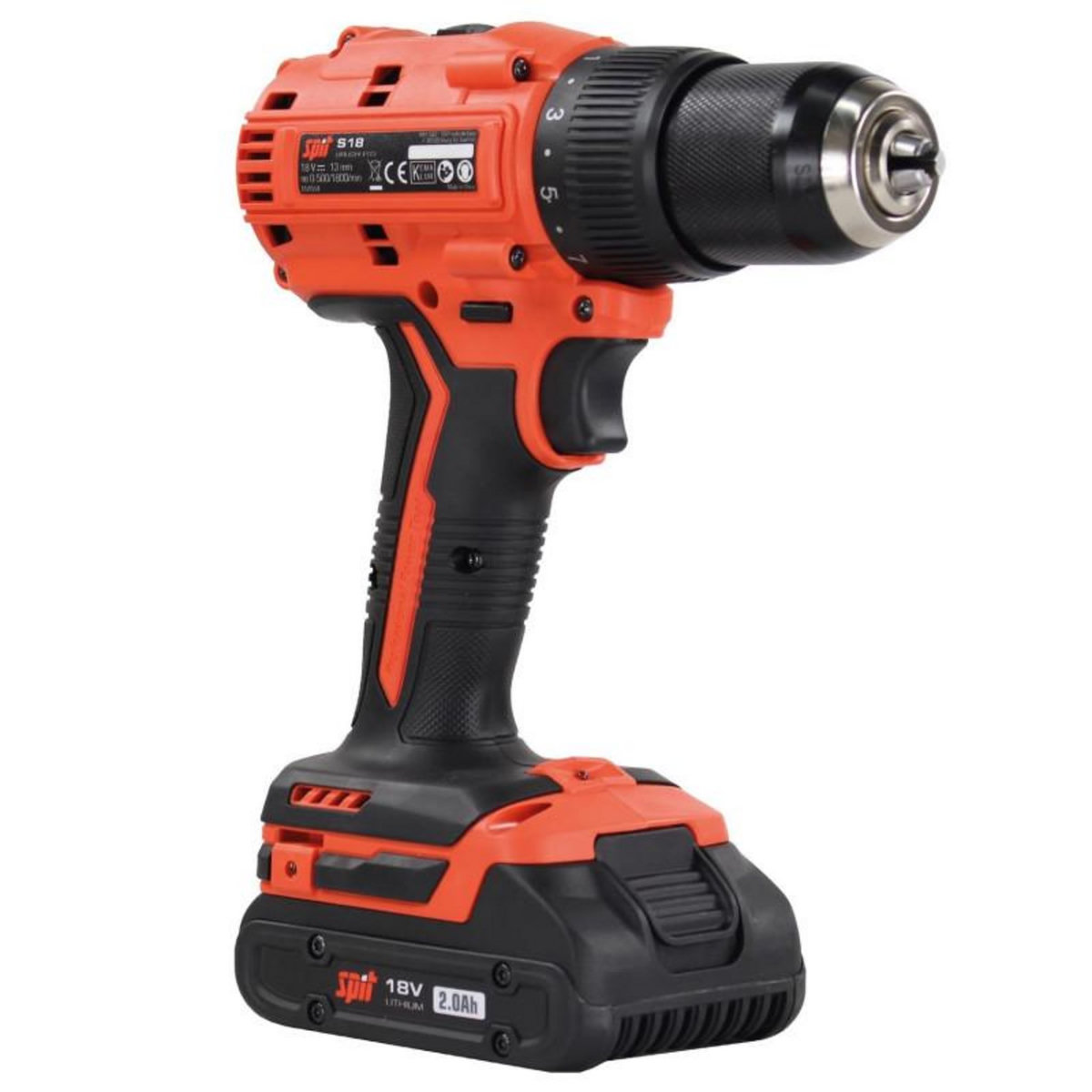 SPIT Perceuse visseuse 18V S18 13mm (sans batterie ni chargeur) + coffret KEYBOX SPIT 54554