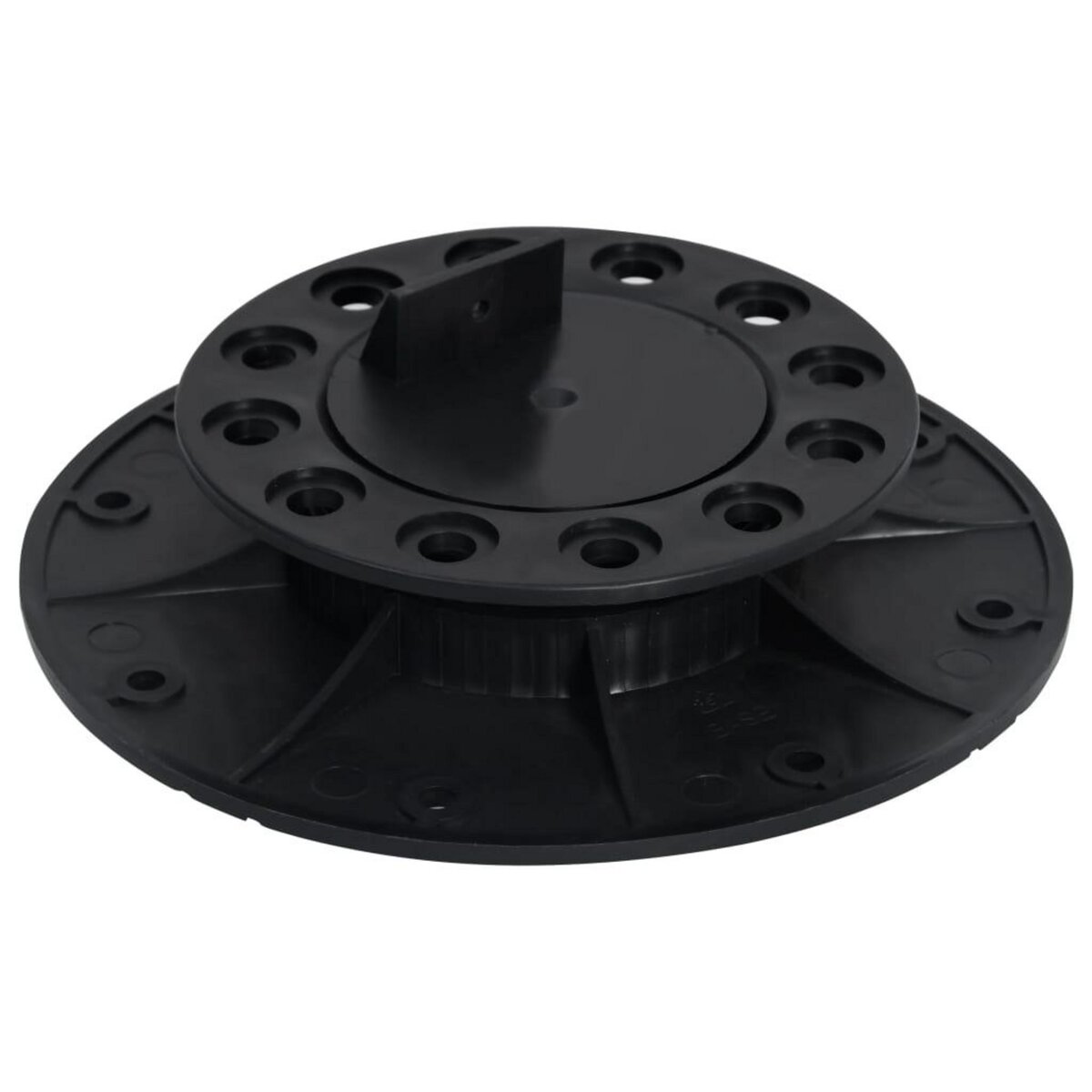 VIDAXL Pieds de terrasse reglables 10 pcs 25-40 mm