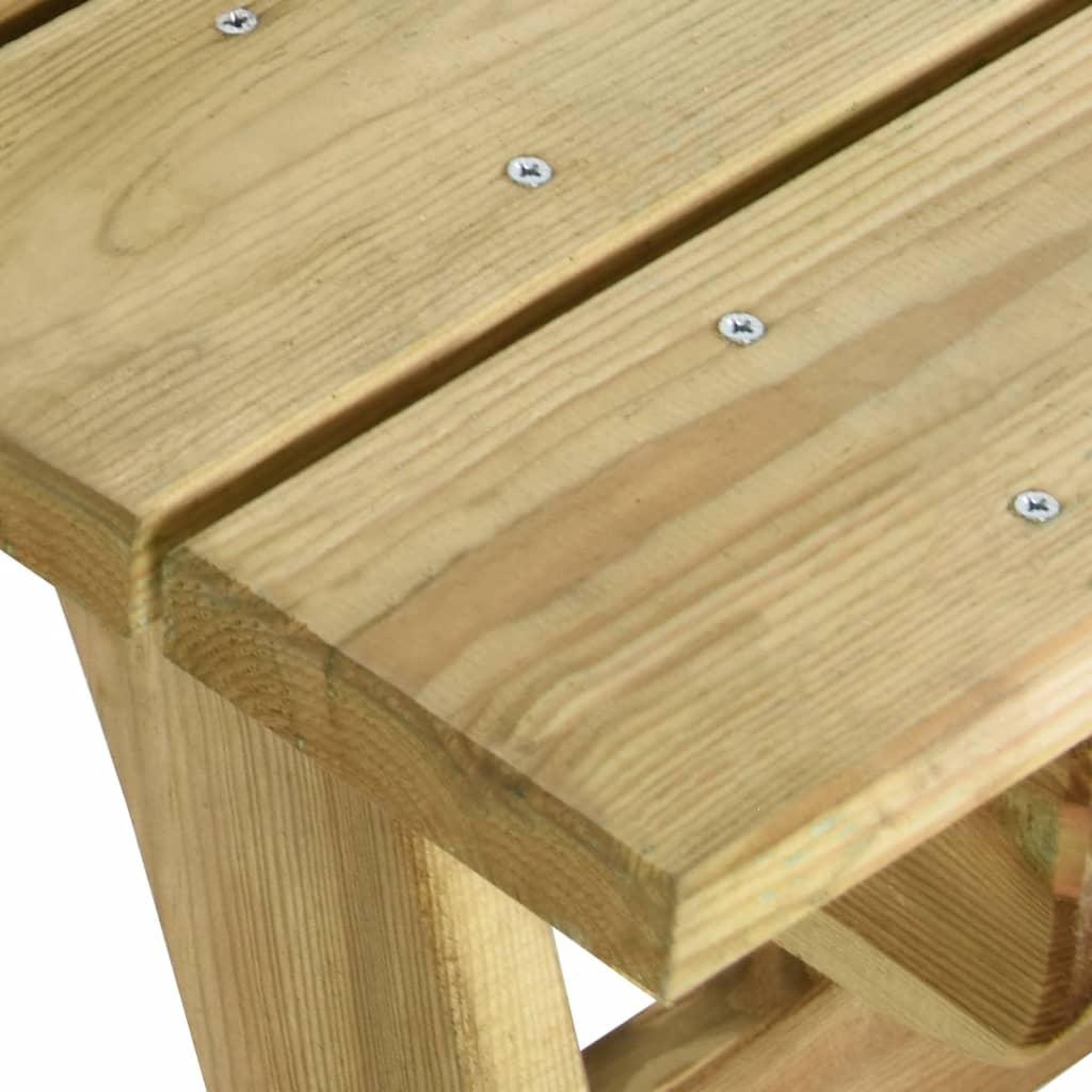 Voir la diapositive 4 : VIDAXL Table de jardin 110x74x75 cm Bois de pin impregne
