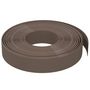 Voir la diapositive 3 : VIDAXL Bordure de jardin marron 10 m 10 cm polyethylene