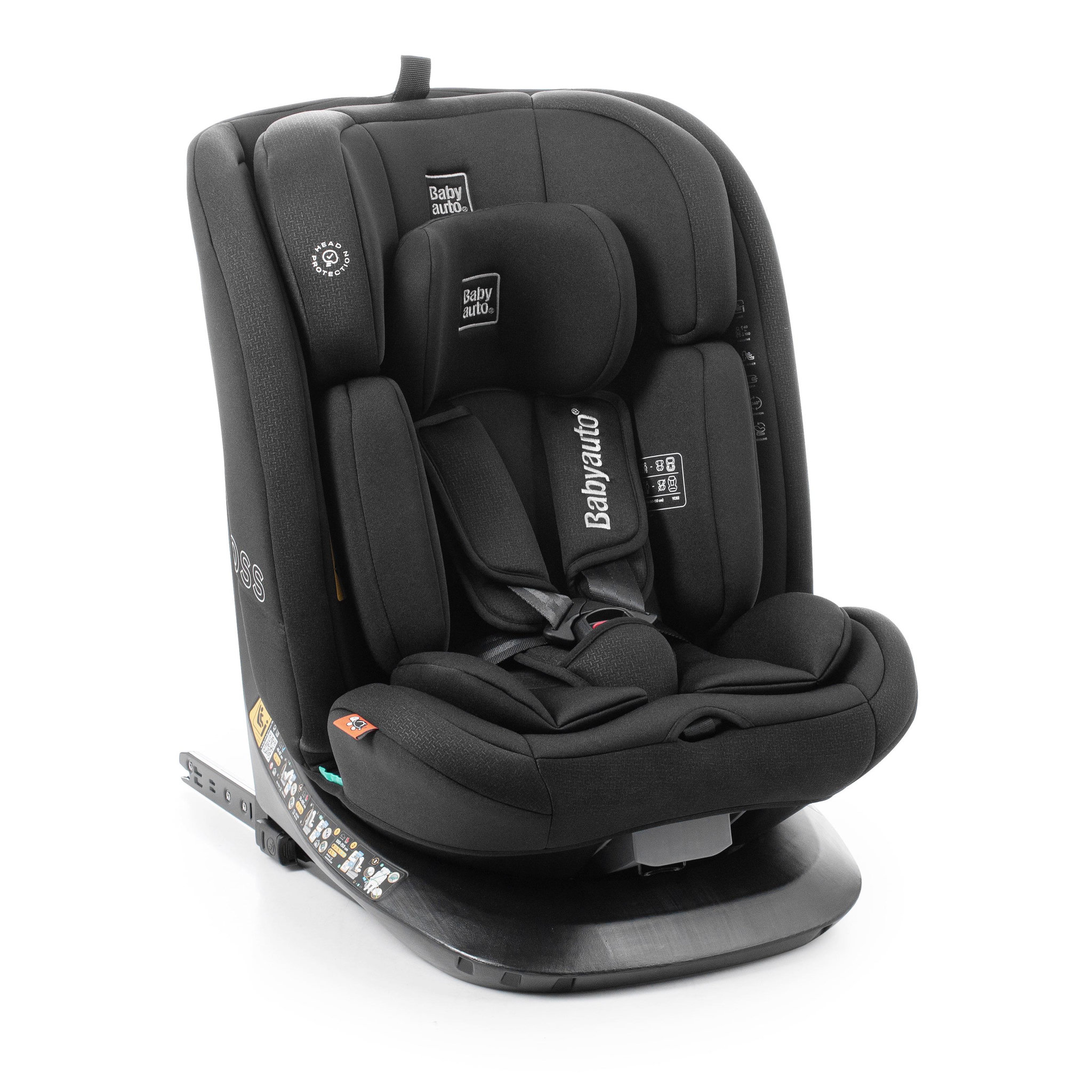 Voir la diapositive 3 : BABYAUTO Across ifix top tether 40-150 cm