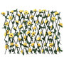 Voir la diapositive 2 : VIDAXL vidaXL Treillis de lierre artificiel extensible jaune 180x60 cm