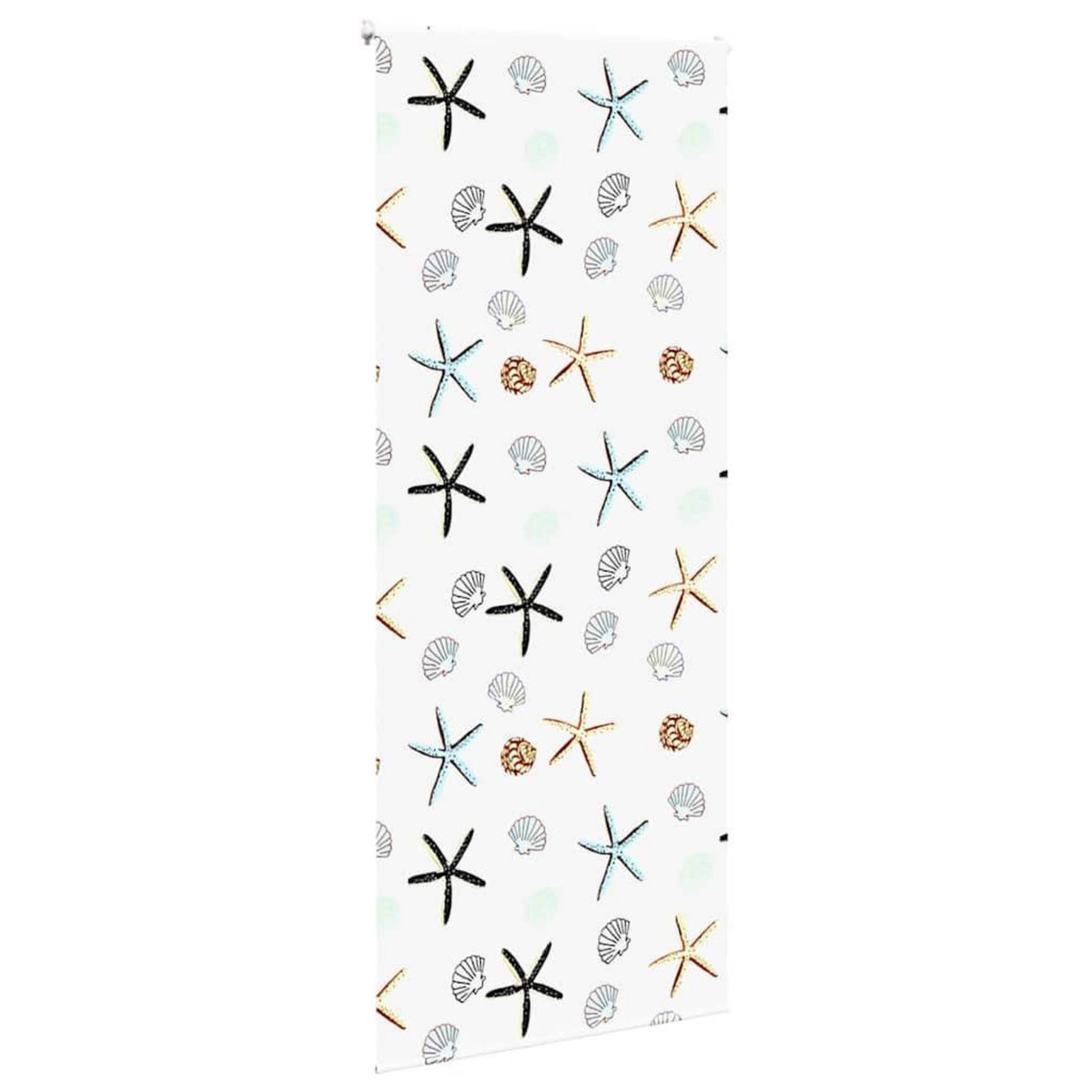 VIDAXL Store enrouleur de douche 110x240 cm largeur du tissu 106 cm