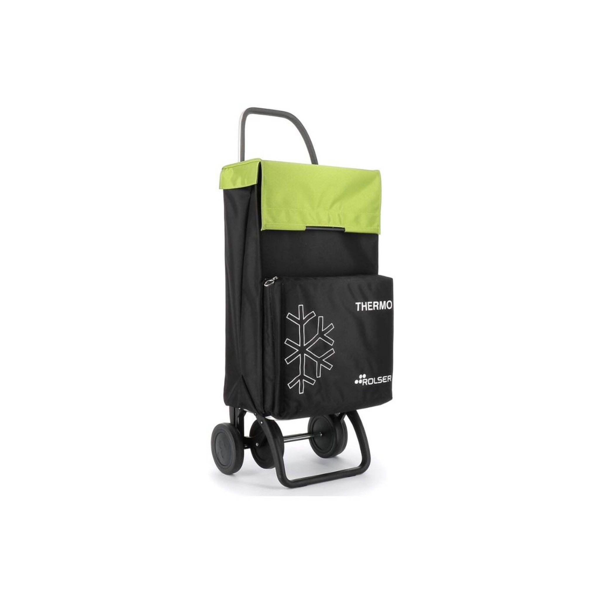 Voir la diapositive 2 : Rolser Poussette de marché 4 roues 46l noir - ter060negro/lim