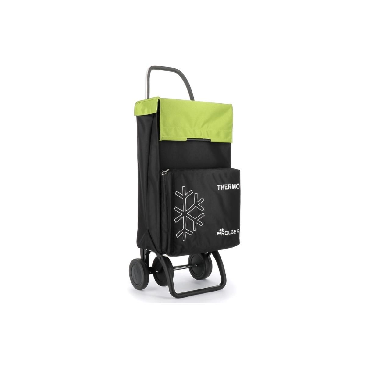 Rolser Poussette de marché 4 roues 46l noir - TER060NEGRO/LIM