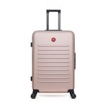 SWISS KOPPER SWISS KOPPER - Valise Grand Format ABS WIL 4 Roues 75 cm. Coloris disponibles : Noir, Gris, Bleu, Beige, Rouge, Rose