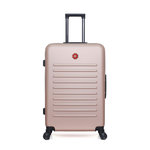 SWISS KOPPER SWISS KOPPER - Valise Grand Format ABS WIL 4 Roues 75 cm. Coloris disponibles : Rouge, Rose, Bleu, Gris, Noir, Beige