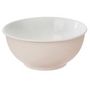 Voir la diapositive 2 : SECRET DE GOURMET Lot de 6 Bols en Porcelaine  Nature  52cl Rose