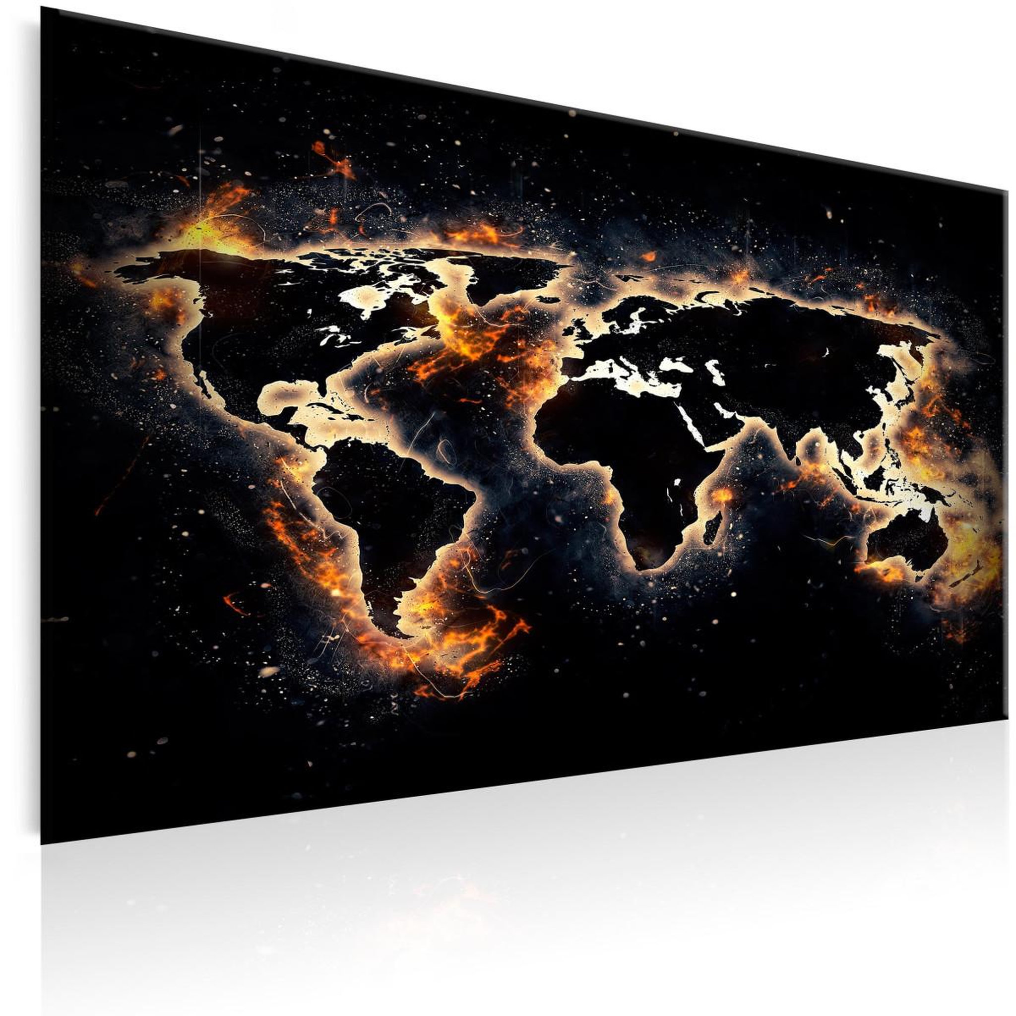 Voir la diapositive 1 : Paris Prix Tableau imprimé  fiery world