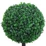Voir la diapositive 6 : OUTSUNNY Buis artificiel topiaire artificielle en forme de boules dim. Ø 30 x 112H cm vert
