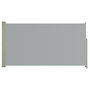 Voir la diapositive 2 : VIDAXL Auvent lateral retractable de patio 160x300 cm Gris
