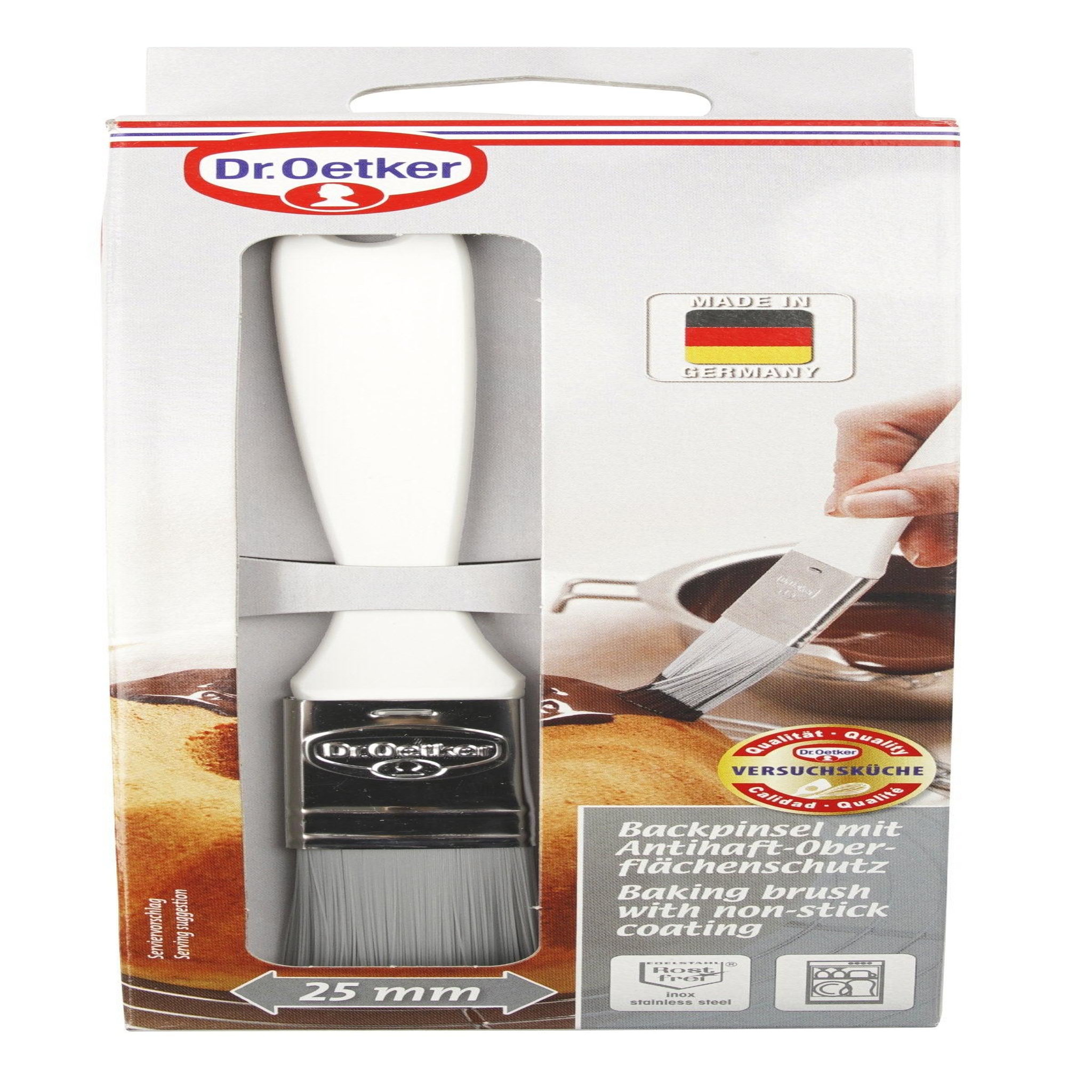 Voir la diapositive 5 : DR.OETKER Pinceau de cuisine et de pâtisserie antiadhésif de 20 cm dr. Oetker divers